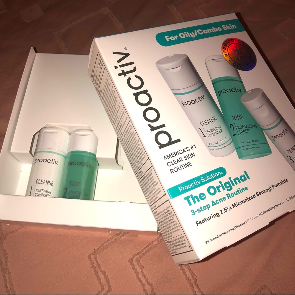Proactiv Acne Routine - Step 1 & 2
